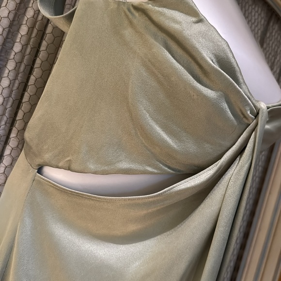 Iconic vintage Calvin Klein corset gown in green size 6 42IT - Picture 4 of 10